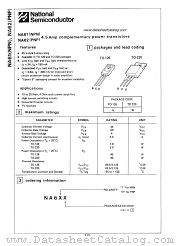 NA61 datasheet pdf National Semiconductor