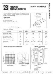 NSD133 datasheet pdf National Semiconductor