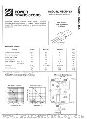 NSDU45 datasheet pdf National Semiconductor