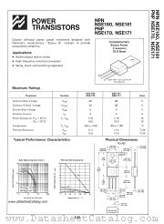 NSE180 datasheet pdf National Semiconductor