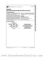 DS9636A datasheet pdf National Semiconductor