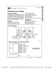 LMD18200 datasheet pdf National Semiconductor