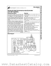 HPC46100 datasheet pdf National Semiconductor