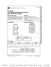 74LVX240 datasheet pdf National Semiconductor