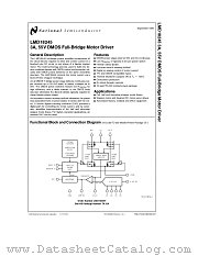 LMD18245 datasheet pdf National Semiconductor