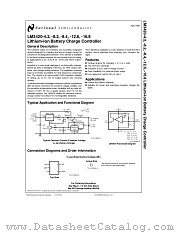 LM3420 datasheet pdf National Semiconductor