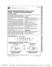 LM2595 datasheet pdf National Semiconductor