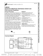 LM3544 datasheet pdf National Semiconductor