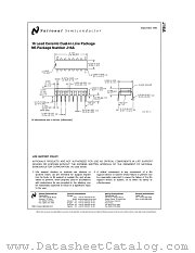 J16A datasheet pdf National Semiconductor