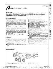 SC14405 datasheet pdf National Semiconductor