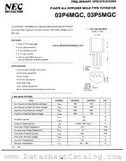 03P5MGC datasheet pdf NEC