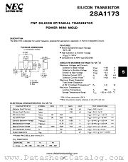 2SA1173 datasheet pdf NEC