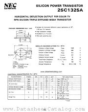 2SC1325A datasheet pdf NEC
