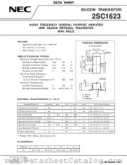 2SC1623 datasheet pdf NEC