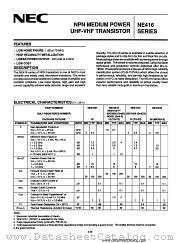 2SC2025 datasheet pdf NEC