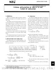 3SK74 datasheet pdf NEC