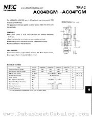 AC04EGM datasheet pdf NEC