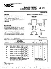 MC-5974 datasheet pdf NEC