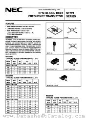 NE02130 datasheet pdf NEC