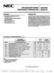 2SC1600 datasheet pdf NEC