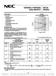 NE72000 datasheet pdf NEC