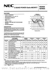 NE800495-8 datasheet pdf NEC