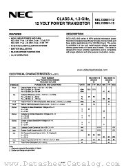 NEL130681-12 datasheet pdf NEC