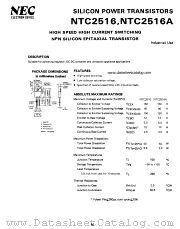 NTC2516 datasheet pdf NEC