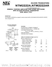 NTM2222A datasheet pdf NEC