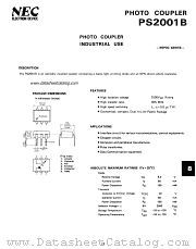 PS2001B datasheet pdf NEC