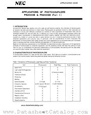 PS2009B datasheet pdf NEC