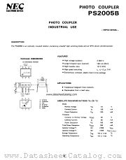 PS2005B datasheet pdf NEC