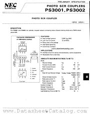 PS3001 datasheet pdf NEC