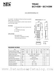 SC143M datasheet pdf NEC