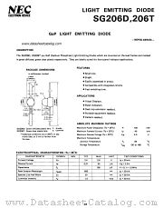 SG206T datasheet pdf NEC