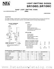 SR106C datasheet pdf NEC