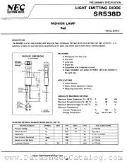 SR538D datasheet pdf NEC