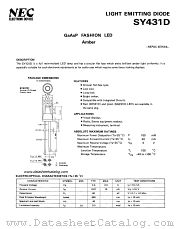 SY431D datasheet pdf NEC