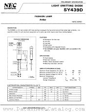 SY439D datasheet pdf NEC