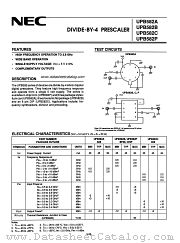 UPB582P datasheet pdf NEC