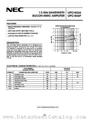 UPC1653P datasheet pdf NEC