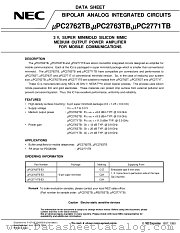 UPC2771TB datasheet pdf NEC
