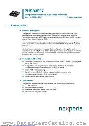 PUSB3F97 datasheet pdf Nexperia