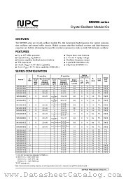 SM5006ANCS datasheet pdf Nippon Precision Circuits Inc