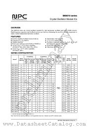 SM5010BN1S datasheet pdf Nippon Precision Circuits Inc