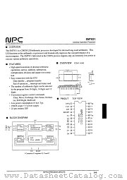 SM7831 datasheet pdf Nippon Precision Circuits Inc