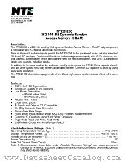 NTE21256 datasheet pdf NTE Electronics