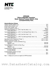 NTE2320 datasheet pdf NTE Electronics