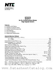 NTE2376 datasheet pdf NTE Electronics