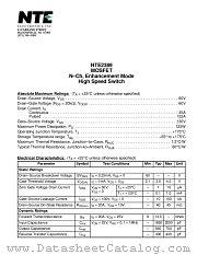 NTE2389 datasheet pdf NTE Electronics